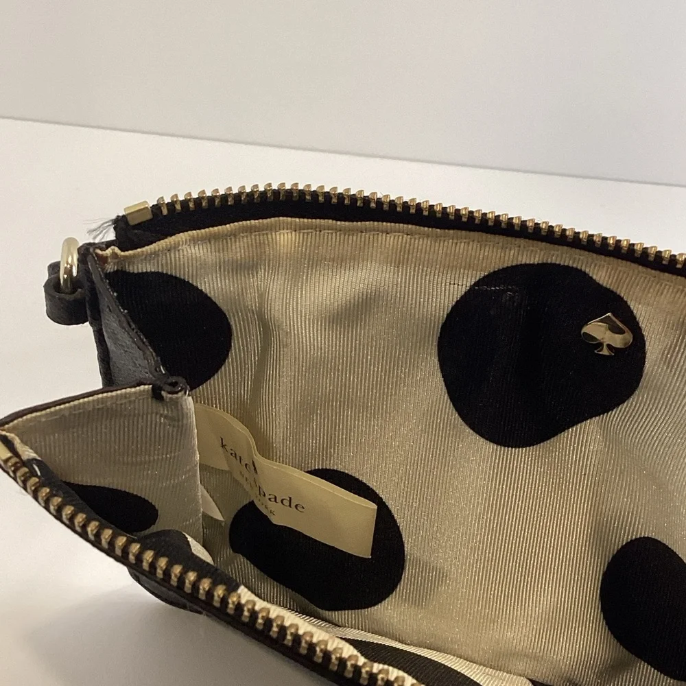 💚 Kate Spade Black Wristlet - Picture 5 of 7